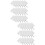 120Pcs White Key Id Labels with Rings for Key Organization 7