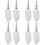 8Pcs Silver Metal Wormwood Spoon Absinthe Dripper Decorative Bar Tool 7
