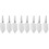 8Pcs Silver Metal Wormwood Spoon Absinthe Dripper Decorative Bar Tool 6