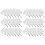 120Pcs White Key Id Labels with Rings for Key Organization 2