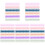 30Pcs Wear-Resistant Plastic Floss Organizer Multi-Hole Household Use 2
