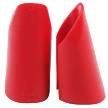 5Pairs Red Wear-Resistant Dumbbell Grips Portable Fitness Bar Covers