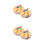 4Pcs Lifelike Fake Cake Model PU Material Decorative Props 4