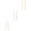3Pcs Wooden Drum Sticks Light Yellow for Durable Performance 5