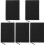 5Pcs Black PU Planner Notepad Daily Organizer for Work and Study 4