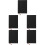 5Pcs Black PU Planner Notepad Daily Organizer for Work and Study 8
