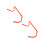 2Pcs Practical Orange Football Training Hurdles with Detachable Design 8