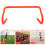 2Pcs Practical Orange Football Training Hurdles with Detachable Design 6