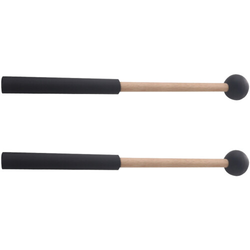 3Pairs Portable Drum Mallets Durable Practice Drumsticks 1