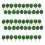 400Pcs Small Plastic Mini Fake Trees for Train Scenery & DIY Projects 3