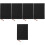 5Pcs Black PU Planner Notepad Daily Organizer for Work and Study 6
