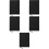 5Pcs Black PU Planner Notepad Daily Organizer for Work and Study 9
