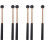 3Pairs Portable Drum Mallets Durable Practice Drumsticks 6
