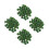 400Pcs Small Plastic Mini Fake Trees for Train Scenery & DIY Projects 6
