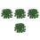 400Pcs Small Plastic Mini Fake Trees for Train Scenery & DIY Projects 5