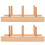 4Pcs Solid Wood Thread Holder Compact Sewing Spool Organizer 1