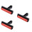 3Pcs Red Stamping Brayers Rolling Wheel Roller for Efficient Painting 6