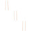 3Pcs Wooden Drum Sticks Light Yellow for Durable Performance 9