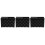 3Pcs Hair Scissors Case Black Practical Storage for Hairdressing Tools 8