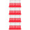 40Pcs Red Scratcher Tools Plastic Durable Scratch Off Tool 9