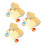 Golden Mini Cake Bases Square Cake Display Board for Cakes 5