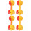 2Pairs Kids Dumbbells Plastic Hand Bars for Exercise Fun 5