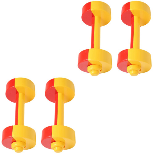 2Pairs Kids Dumbbells Plastic Hand Bars for Exercise Fun 2