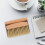 10Sets Portable White Mini Cleaning Broom Dustpan Set for Desktop 9