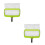 2Pcs Fine Mesh Pool Cleaning Net Light Green Skimmer Tool for Pools 5