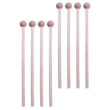 16Pcs Wood Drumsticks for Kids Light Brown Durable Percussion Mallets