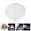 3Pcs Transparent 360 Rotating Acrylic Turntable Kitchen Storage Tray 10