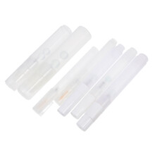 14Pcs Portable White Plastic Pen Shells Lightweight Paint Pen Supplies