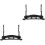 2Pcs Stable Wooden Sword Display Stand Black Tabletop Organizer 4