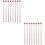 16Pcs Wood Drumsticks for Kids Light Brown Durable Percussion Mallets 5