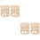 4Pcs Lightweight Khaki Glass Cup Sleeves Cup Protective Covers 4