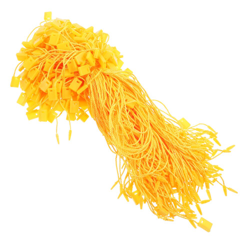 3800Pcs Versatile Yellow Tag Strings for Clothes Price Tags 1