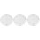 3Pcs Transparent 360 Rotating Acrylic Turntable Kitchen Storage Tray 4
