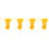 3800Pcs Versatile Yellow Tag Strings for Clothes Price Tags 5