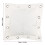 4Sets Wandgebonden Bokspads Canvas Wit Voor Vechttraining 10