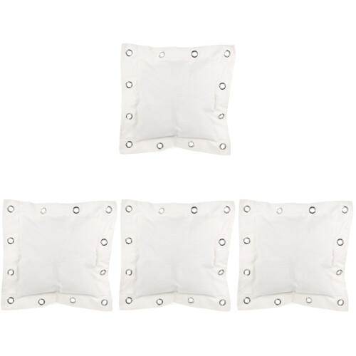 4Sets Wandgebonden Bokspads Canvas Wit Voor Vechttraining 2