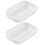 Garlic Grinders Abs White 8pcs 3.93x2.55x0.90in 8