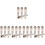 20St Kabelwartel Messing Waterdicht Strain Relief Connector 5