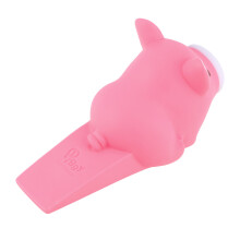 3St Cartoon Deurstopper PVC Varkensdesign Roze Deurbescherming