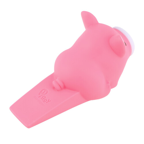 3St Cartoon Deurstopper PVC Varkensdesign Roze Deurbescherming