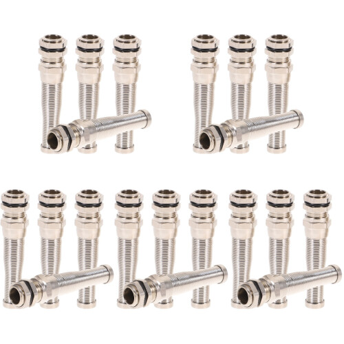 20St Kabelwartel Messing Waterdicht Strain Relief Connector 1