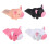 3St Cartoon Deurstopper PVC Varkensdesign Roze Deurbescherming 6