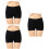 3St Zwarte Leggings Vrouwelijk Ademend Midden Taille Elastisch 6