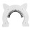 2Sets ABS Kattenluik Binnenhuis Met Borstel En 2