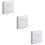 3St Opbergrek Wit Messenhouder Keuken Accessoires 9
