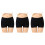 3St Zwarte Leggings Vrouwelijk Ademend Midden Taille Elastisch 3